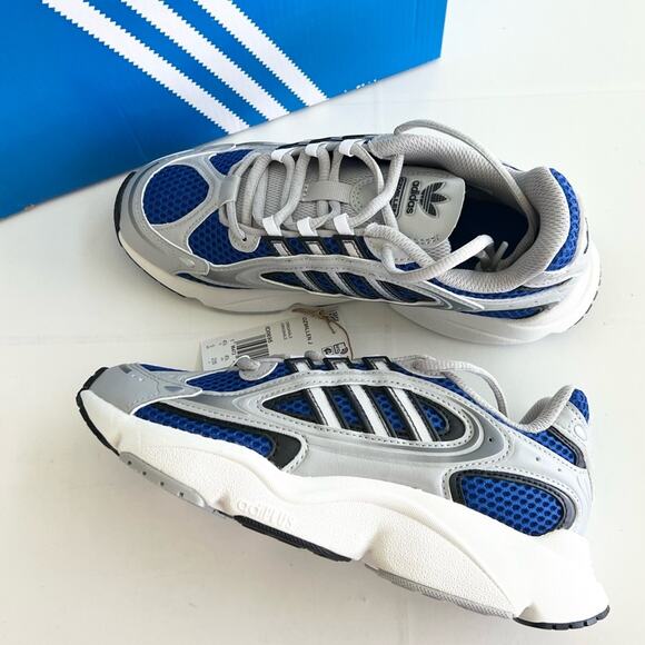 adidas Other - New ADIDAS Ozmillen Sneaker Shoes Kids Youth Junior SIZE 5 Grey/Blue Unisex